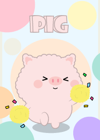 ธีม หมู ฟูฟู น่ารัก