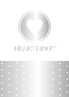 HEART&DOT -SILVER-