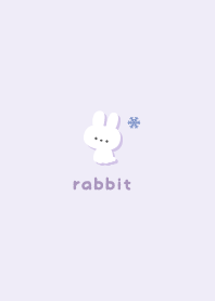 Rabbits5 Crystal - Purple