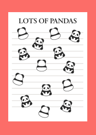 LOTS OF PANDAS NOTEBOOK-VERMILION