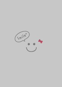 Ribbon Smile <Dullness Gray>