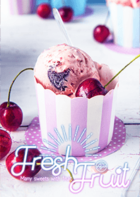 Fresh Fruit ice cream