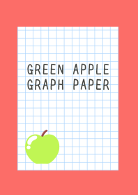 GREEN APPLE GRAPH PAPER-VERMILIONj