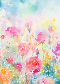 薔薇(バラ)の花の着せかえ(R5931)