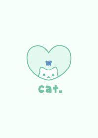 Cat Butterfly - Green