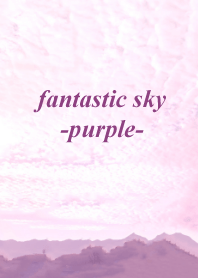 fantastic sky -purple-