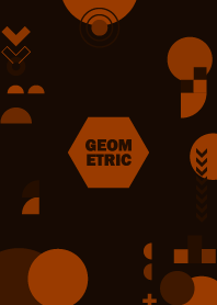 Flat Geometric Creole Brown 2