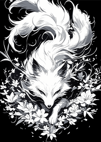 ⭐️墨焰花韻九尾狐王❤️