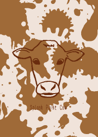 Splash Paint Cow 2