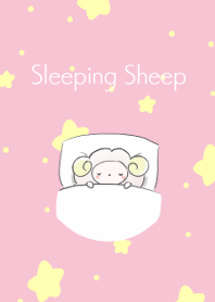 Sleeping Sheep [baby pink]