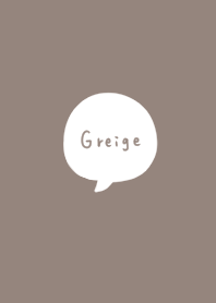Greige. Simple that never gets tired.