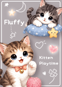 Kitten, Stars & Hearts
