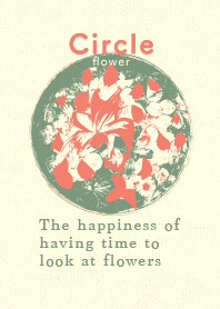 Circle flower araisyu