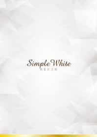 Simple White - MEKYM- 25