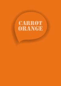Love Carrot Orange Button
