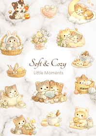 beige Fluffy Kitten Time