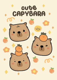 Capybara Cute.