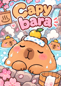 Capybara Onsen Joy