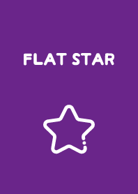 FLAT STAR - Royal Purple