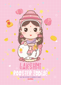Lakshmi & Rooster Zodiac + Fortune