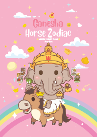 Ganesha & Horse Zodiac _ Wealth