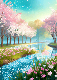 Beautiful real scenery(Spring-680)