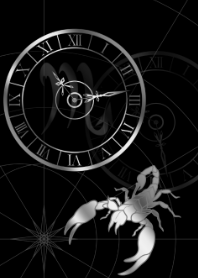 星図と時計と蠍座