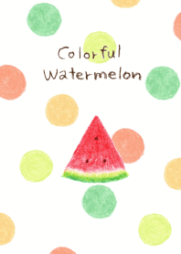 Colorful-watermelon