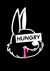 HUNGRY RABBIT -BLACK- THEME 73