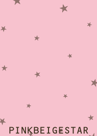 Pink Beige & Brown & Stars