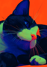 Midnight Blues Cat