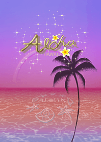 Attract luck*Hawaii*ALOHA+146 Pink