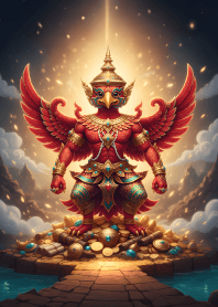 พญาครุฑ:โชคลาภ,ร่ำรวย,แคล้วคลาด