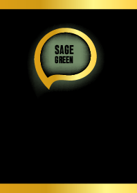Sage Green Gold Black Theme