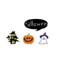 Halloween Longgar : Putih