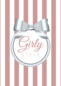 Girly Style-SILVERStripes-ver.13
