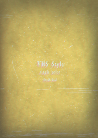 VHS Style sepia gold