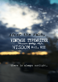 VINTAGE TYPEWRITER WISDOM Vol.VII