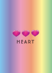 SIMPLE HEART PINK 3