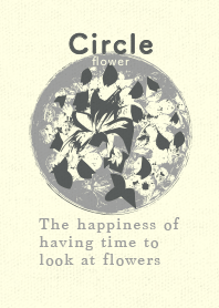 Circle flower sekibaniro