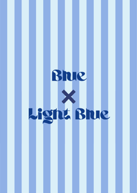 Simple Stripe (Light Blue & Blue)