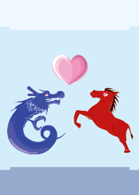 ekst Biru (Naga) Cinta Merah (Kuda)