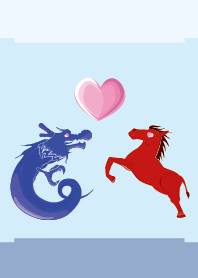 ekst Blue（ドラゴン）Love Red（馬）