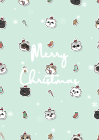 neko christmas1 / mint cream