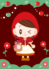 Cute Little Red Riding Hood