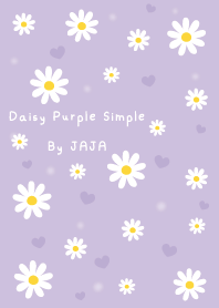 Daisy Purple Simple By JAJA