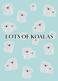 LOTS OF KOALAS-DUSTY GREEN