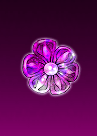 Amethyst Pink Flower @ Winter Feature