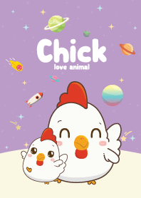 กุ๊กไก่ คิ้วตี้ สีม่วง