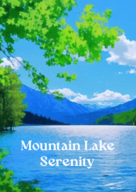 Mountain Lake Serenity